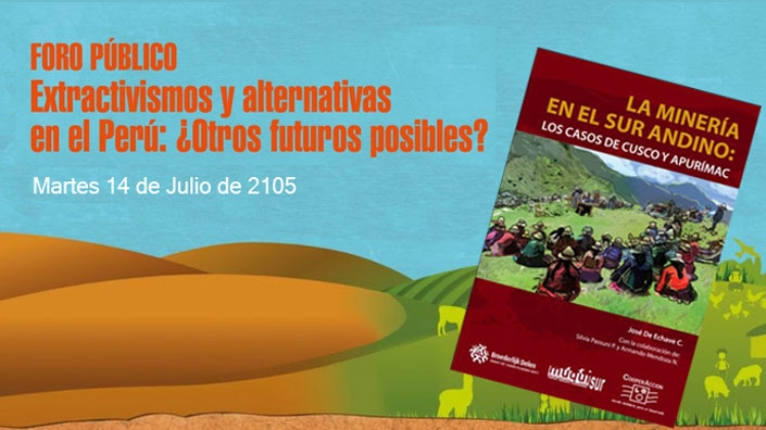 Presentarán libro “La minería en el Sur Andino: Los casos de Cusco y Apurimac”