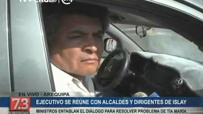 Se frustró esperado diálogo entre ministros y alcaldes de Islay