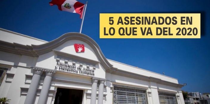 MINISTERIO DE JUSTICIA Y DDHH APRUEBA REGISTRO PARA LA PROTECCIÓN A PERSONAS DEFENSORAS DE DERECHOS HUMANOS