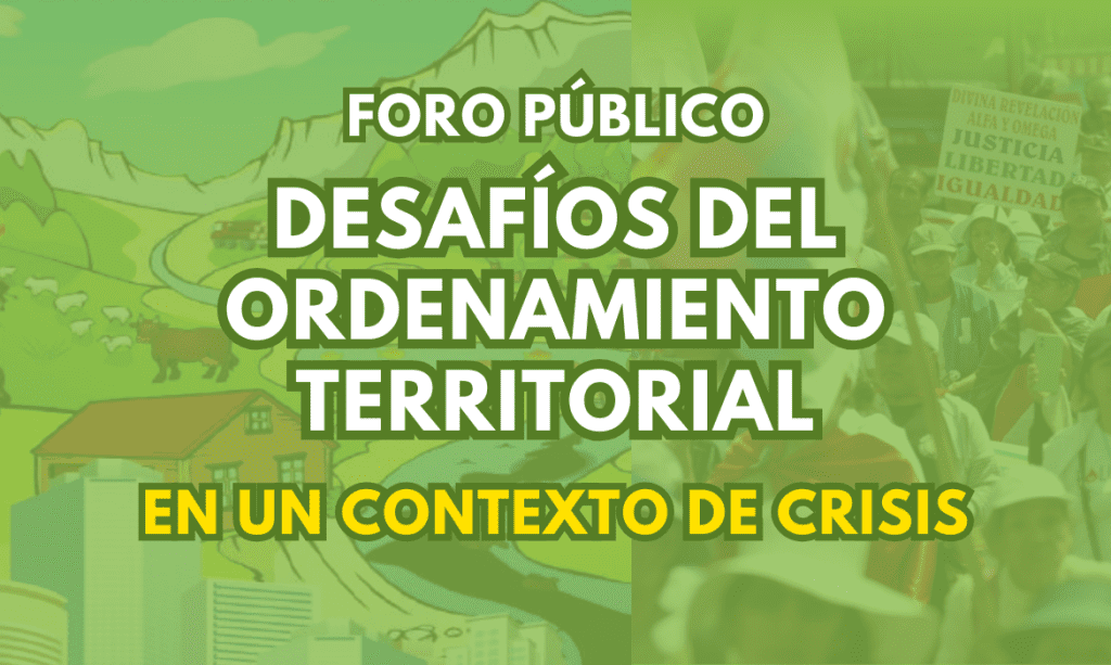 Red Muqui - Desafíos del Ordenamiento Territorial en un contexto de ...